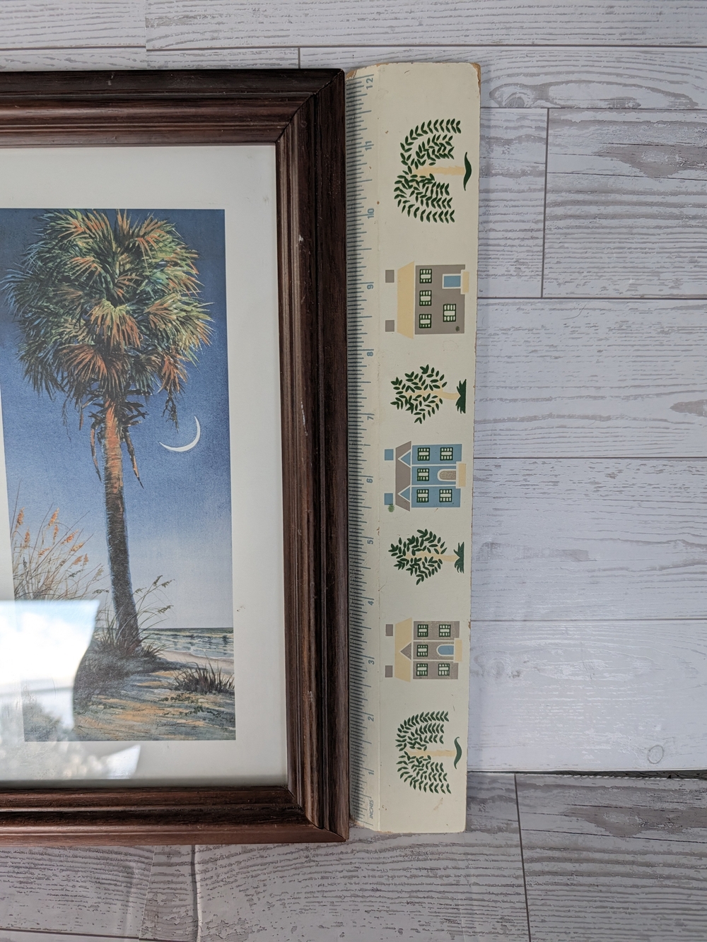 Nancy Ricker Rhett Palmetto Moon Framed Print - Picture 6 of 7